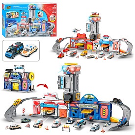 Гараж SK-757XHA-HJA склад. у валізу, машинка 2шт., 2 види,муз.,світло,бат.(таб.),кор.,42-27,5-12,5см - 1 - smarttoys.com.ua