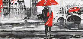 Набір для розпису по номерах. "Вулицями Лондона" 50х50см											 - 1 - smarttoys.com.ua