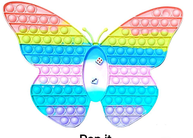 Сенсорна Іграшка Антистрес для Ігри з Кубиками 34 * 24CM (Pop it) - 1 - smarttoys.com.ua