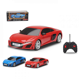 Машина 2405 радіокер.,1:24, гумові колеса, 2 кольори, світло, бат., кор., 25-10-12 см. - 1 - smarttoys.com.ua