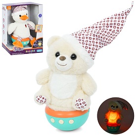Неваляшка T511 м'яка,повтор.слова,2реж.гучн.,2види,нічник-світло(кольорове),муз.,бат.,кор.,21-29-12, - 1 - smarttoys.com.ua