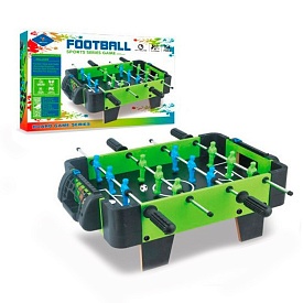 Футбол 2604 дерев'яний, на ніжках, на штангах, ігрове поле, м'ячі, кор., 46-30,5-7 см. - 1 - smarttoys.com.ua