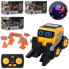 Будтехніка 8825ABCD радіокер.2,4G, робот, 4 види, дор.знаки, мaуз., світло, бат., кор., 25-16-14см. - 1 - smarttoys.com.ua