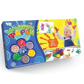 Пальчикові фарбі "Моя перша творчість" мал. укр. - 1 - smarttoys.com.ua