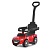 Каталка-толокар M 6255EL-3 бат.ручка, муз, світло, шкіра, підсклянник, MP3, BLUETOOTH, червоний - 1 - smarttoys.com.ua