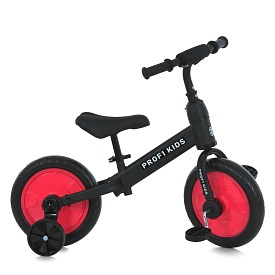 Велосипед-біговел дитячий PROFI KIDS 12 д. MBB 1012-3 кол.EVA, 2 в1, педалі, дод. колеса, ексцентрик - 1 - smarttoys.com.ua
