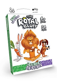 Карткова гра "The ROYAL BLUFF" їстівне неїстівне укр - 1 - smarttoys.com.ua