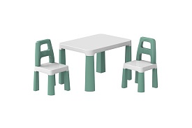 Дитячий стіл з двома стільцями ТехноK, арт. 0440 - 1 - smarttoys.com.ua