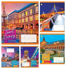 Зошит 18 арк.клітинка Тверда ТА51205 Travel, 20/400, 5к. - 1 - smarttoys.com.ua