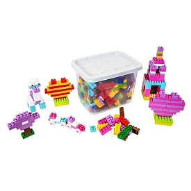 Конструктор 343 деталІ у контейнері для зберігання - 1 - smarttoys.com.ua