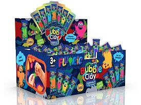 Креативна творчість "BUBBLE CLAY "FLUORIC" в брикетах укр (100)													 - 1 - smarttoys.com.ua