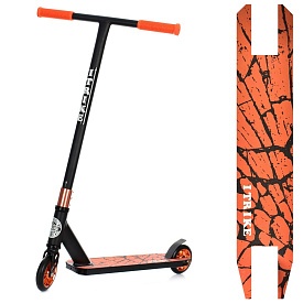 Самокат SR 2-067-4-BOR алюм.+сталь,трюковий,HIC,2шт.ПУ110мм-алюм.,кермо83см,підн.50/31-10см,неохром. - 1 - smarttoys.com.ua