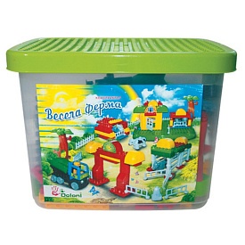 Конструктор "ФЕРМА" 202 детал. 013888/06 в пластик. боксі - 1 - smarttoys.com.ua