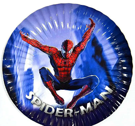 Тарілки " Павучок" (18,0 см)(10шт/уп) - 1 - smarttoys.com.ua