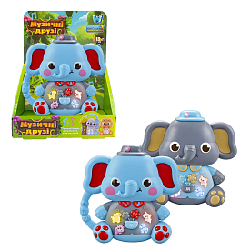 Музична іграшка "Містер Крабс" 94219 (48) "WToys", 2 кольори, ОЗВУЧУВАННЯ УКРАЇНСЬКОЮ МОВОЮ, пісня, світло, колесо вільного ходу, рухає клешнями, обертаються шестерні, в коробці  - 1 - smarttoys.com.ua