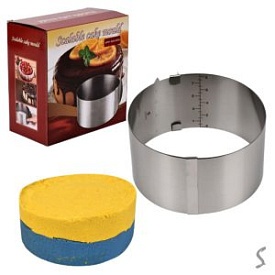 Форма для випікання та формування торта роз'ємна,  "Круг" 16-30*9 см.,R21321 - 1 - smarttoys.com.ua