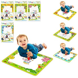 Килимок LT3942-43-44-45-1 для малювання водою, ручка 2 шт., 4 види, кул., 37-57,5-1 см. - 1 - smarttoys.com.ua