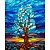 Картина за номерами " Дерево змін" проективна картина розміром 40х50 см Сюжет № 2 - 1 - smarttoys.com.ua