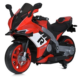 Мотоцикл M 6013EL-3(24V) 2акум.12V9A, 1мот.150W, MP3, USB, BT, TF, EVA, шкіра, муз., світло,червоний - 1 - smarttoys.com.ua