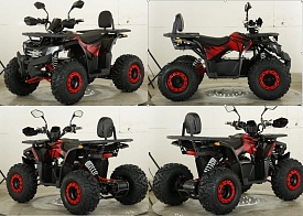 Квадроцикл HB-FC1450-2-3 мотор 1450W безщ, 5акум 12V/20AH,світло, до 50км/ч,до 82кг,чорно-червон. - 1 - smarttoys.com.ua