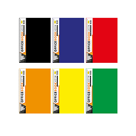 Блокнот Б-БП4-40 (16) А4, 40арк, пластик, пружина збоку [Пакет] - 1 - smarttoys.com.ua