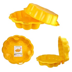 Іграшка "Пісочниця "Квітка-маргаритка" з 2-х частин, T00218 - 1 - smarttoys.com.ua