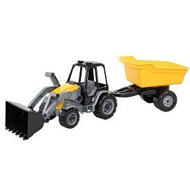 Трактор навантажувач "Мастер" з причіпом, Tigres - 1 - smarttoys.com.ua