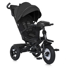 Велосипед MT 1007-2 3 кол. гума (12/10),оберт.сид.,3-точк.рем.безп.,USB/ВТ,пульт,світло,сумка,графіт - 1 - smarttoys.com.ua