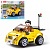 Конструктор SLUBAN M38-B0900 "Town": Машинка інерційна жовта, 85 дет. - 1 - smarttoys.com.ua