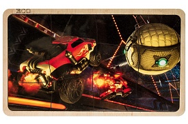 Пазл дерев'яний в рамці:  Гонки - 1 - smarttoys.com.ua