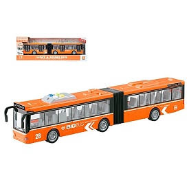 Автобус WY913B інерц., 1:16, гумові колеса, муз., світло, бат. (табл.), кор., 48-11-16,5 см. - 1 - smarttoys.com.ua