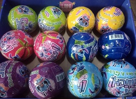 Куля Stitch, Pokemon, Стіч, Покемон, 12 шт в коробці, ціна за 1 шт. - 2 - smarttoys.com.ua