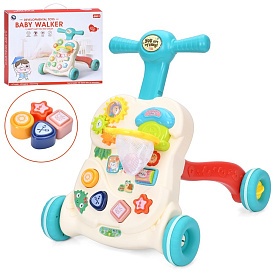 Каталка-ходунки BM2114 шестерні, сортер (4 фігури), баскетбол. кільце (1 кулька), кор., 49-39,5-13см - 1 - smarttoys.com.ua