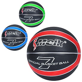 М'яч баскетбольний MS 4340 розмір 7, гума, 560-600г, 3 кольори, кул. - 1 - smarttoys.com.ua