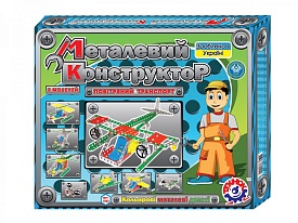 Конструктор металевий "Повітряний транспорт ТехноК" арт. 1042 - 1 - smarttoys.com.ua