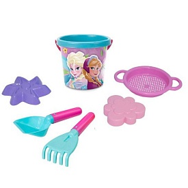 Набір для піску "Крижане серце" 6 ел. з термонаклейкою, Disney - 1 - smarttoys.com.ua