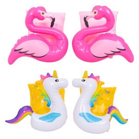 Нарукавники 32271 для плавання,надувний,2 повітряні камери,3-6 рок,2види(фламінго, єдиноріг), - 1 - smarttoys.com.ua