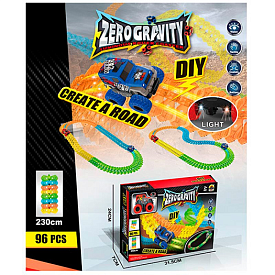 Трек GD-264A світиться в темряві, машинка, акум., USB, 2 кольори, кор., 31,5-24-7 см. - 1 - smarttoys.com.ua