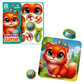 Гра розвиваюча Vladi Toys магнітна "Емоції Кошеняти" VT3220-05 (укр) - 1 - smarttoys.com.ua