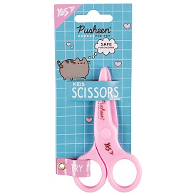 Ножиці Yes "Pusheen" 10,8 см, безпечні пластикові - 1 - smarttoys.com.ua