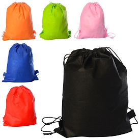 Сумка MK 3113 рюкзак для взуття, 1 відділення на затяжці, 6 кольорів, упак. 12шт., 28-36 см. - 1 - smarttoys.com.ua