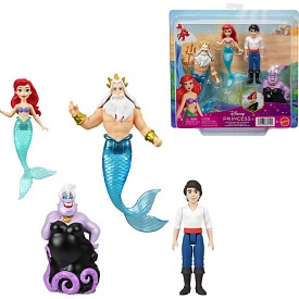 Набір мініляльок Disney Princess "Аріель та друзі" за мотивами м/ф "Русалонька" - 1 - smarttoys.com.ua