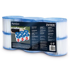 Змінний картридж для фільтрів для басейнів-джакузі 29011 упак. по 6 шт. - 1 - smarttoys.com.ua