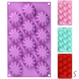 Форма силікон для кексів 12шт/листі 29.5*17*2.5см, MH-3324 - 1 - smarttoys.com.ua