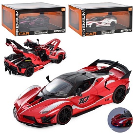 Машина AP-1790 АвтоСвіт, мет., інерц., гум.колеса, 3 кольори, муз., світло,бат.-таб.,кор.,28-13-17см - 1 - smarttoys.com.ua