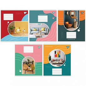 А5/48 лін. Yes Your interior, зошит для записів - 1 - smarttoys.com.ua