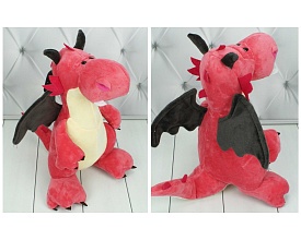 М`яка іграшка Дракоша Малинка, 21214-3 - 1 - smarttoys.com.ua