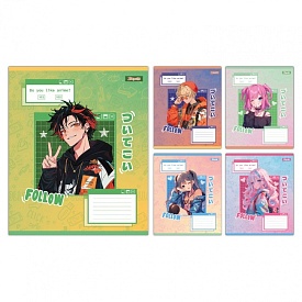 А5/12 кл. 1B Follow Anime, зошит учнівський шкільний - 1 - smarttoys.com.ua