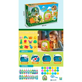 Набір для творчості HS2100 Акваріум,(динозавр)набір для створення фігурок,формочки.кор.30-19-8см - 1 - smarttoys.com.ua