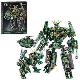 Конструктор 88031A 3в1(робот, динозавр, танк), 856дет, кор., 29,5-40,5-9,5 см. - 1 - smarttoys.com.ua